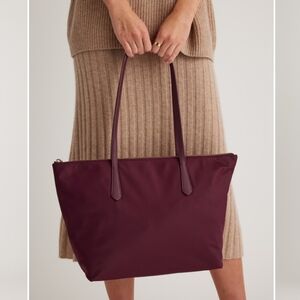 Quince  NWTs Revive Nylon Zip Top Tote